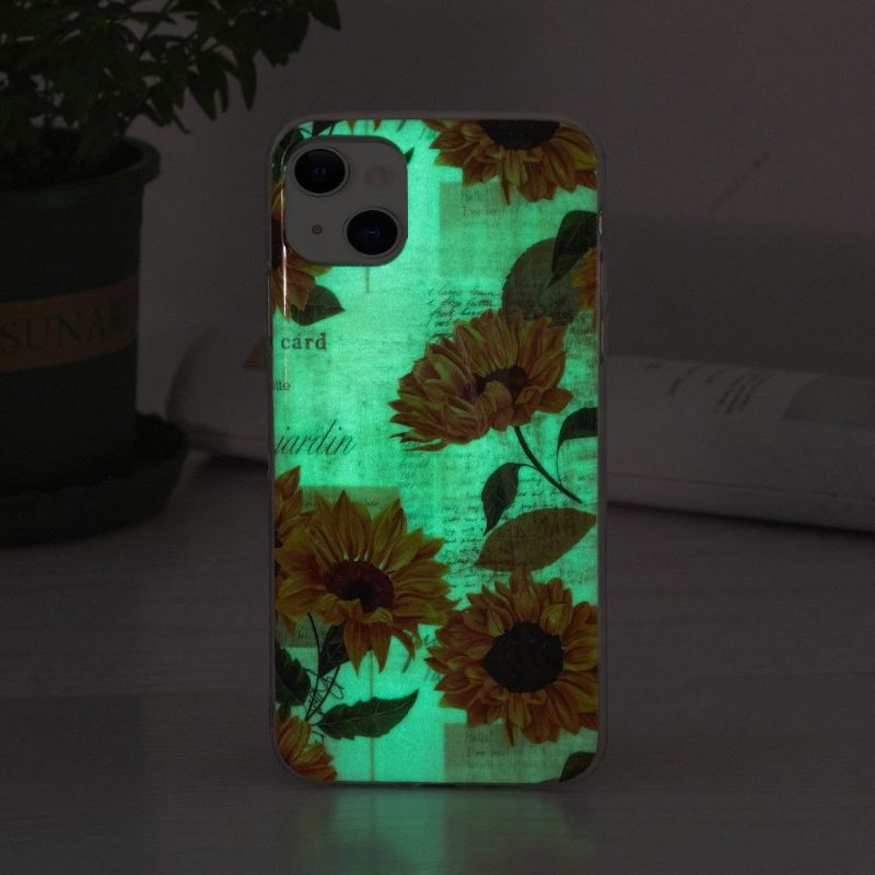 Θήκη iPhone 13 Fluorescent Sunflower Vintage