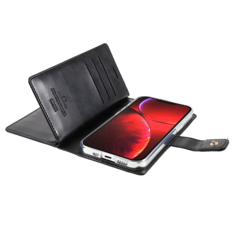 Κάλυμμα iPhone 13 Pro Max Mansoor Imitation Leather