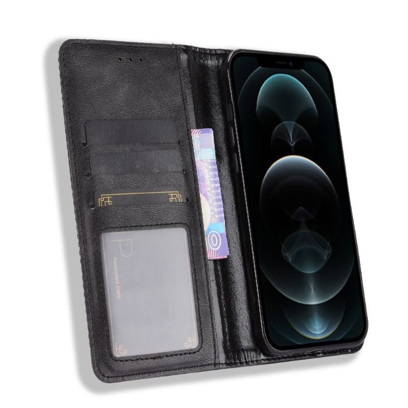 Θήκη Flip iPhone 13 Pro Max Cirénius Style Leather