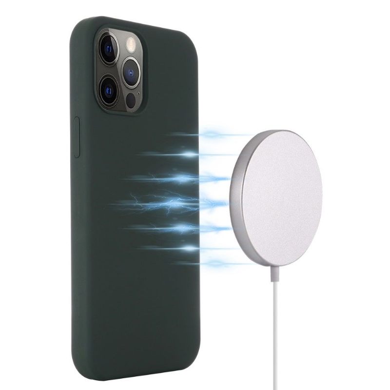 Θήκη iPhone 13 Pro Max Υγρή Σιλικόνη Με Magsafe