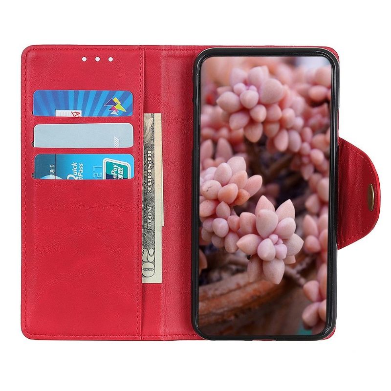 Κάλυμμα Realme 8 / 8 Pro Full Protect Matte Faux Leather