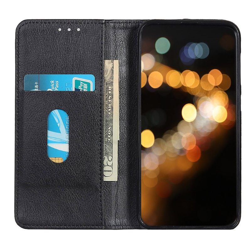 Κάλυμμα Xiaomi Mi 11i / Poco F3 Θήκη Flip Καθαρό Ψεύτικο Δέρμα