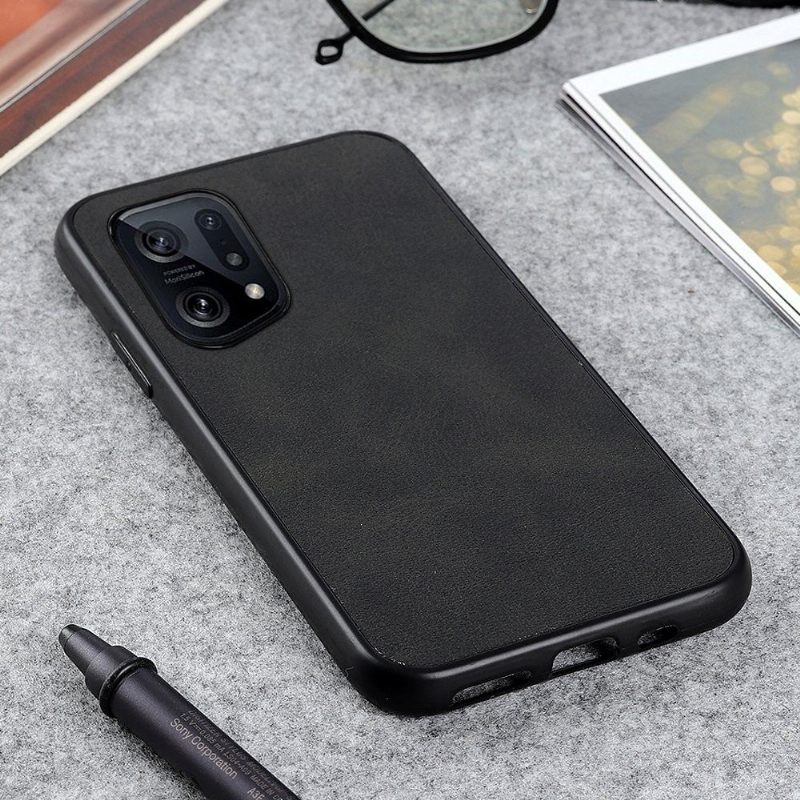 Θήκη Oppo Find X5 Jazz Faux Leather Vintage