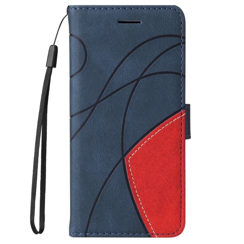 δερματινη θηκη Honor 50 / Huawei Nova 9 Bicolor Artistic