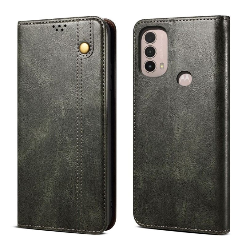 Κάλυμμα Motorola Moto E20 / E30 / E40 Ernestine Εκτεθειμένες Ραφές
