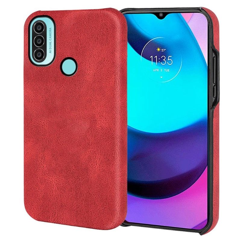 Θήκη Motorola Moto E20 / E30 / E40 Απομίμηση Δέρματος