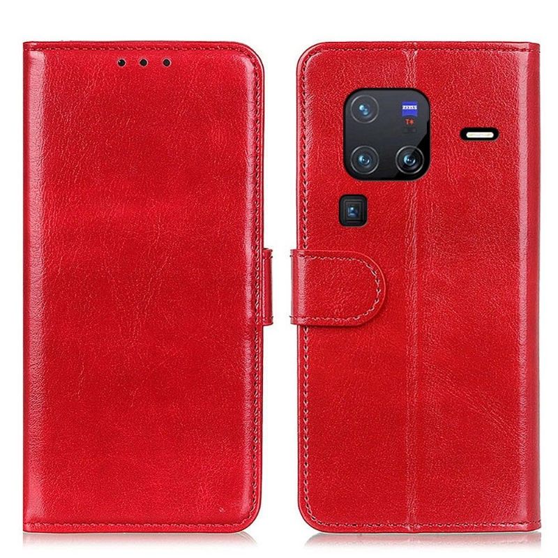 Θήκη Flip Vivo X80 Pro δερματινη θηκη Λειτουργία Βάσης Folio Από Συνθετικό Δέρμα