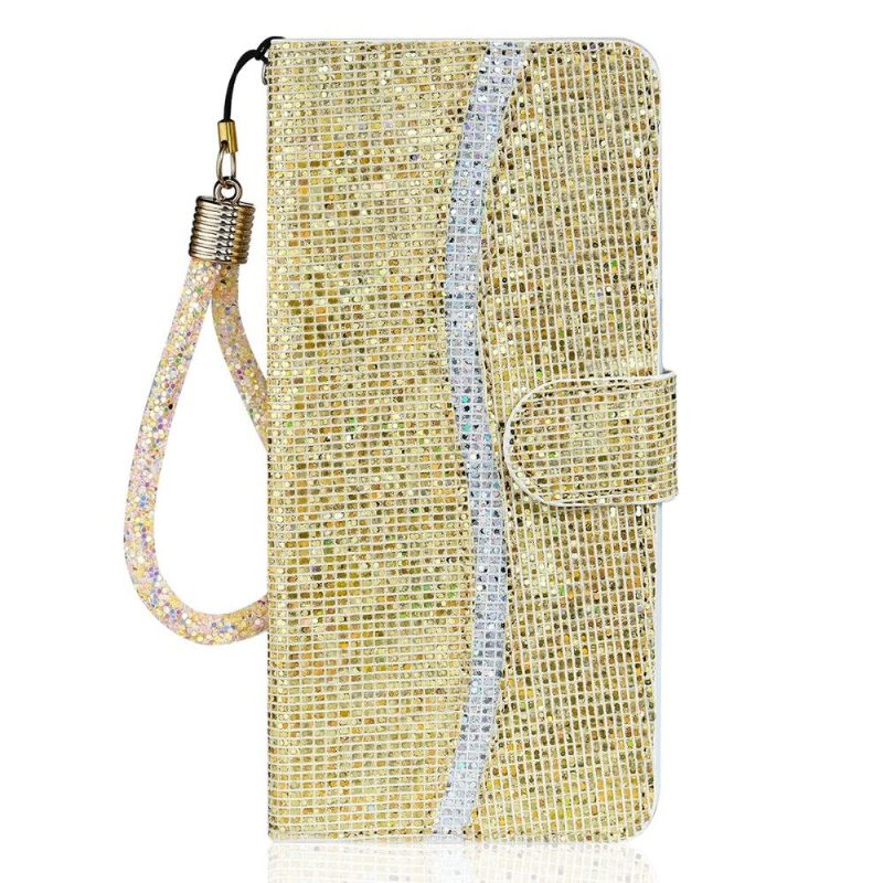 Κάλυμμα Samsung Galaxy A22 4G Θήκη Κάρτας Glitter
