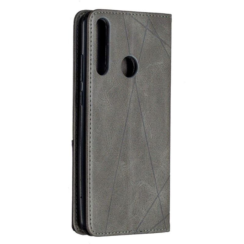 δερματινη θηκη Huawei Y6p Δερμάτινη Κάρτα Célinia Style