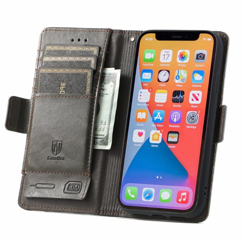 Κάλυμμα iPhone X / XS Θήκη Flip Flip Business