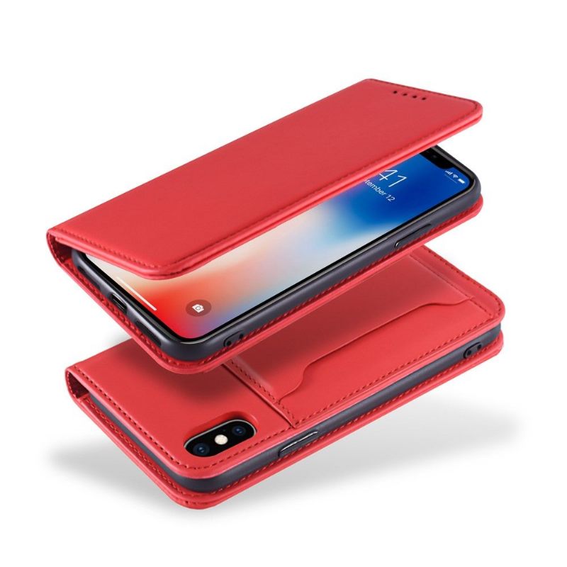 Θήκη Flip iPhone X / XS δερματινη θηκη Soft Touch