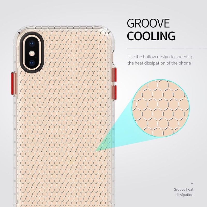 Θήκη iPhone X / XS Κυψέλη Σιλικόνης