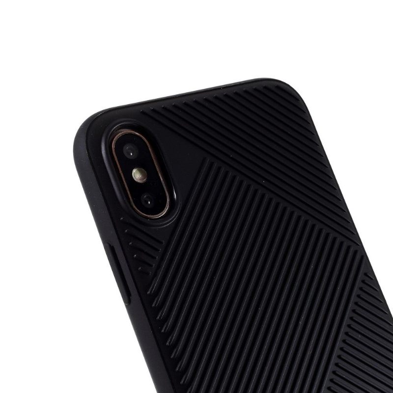 θηκη κινητου iPhone X / XS Molan Cano Ριγέ Εφέ
