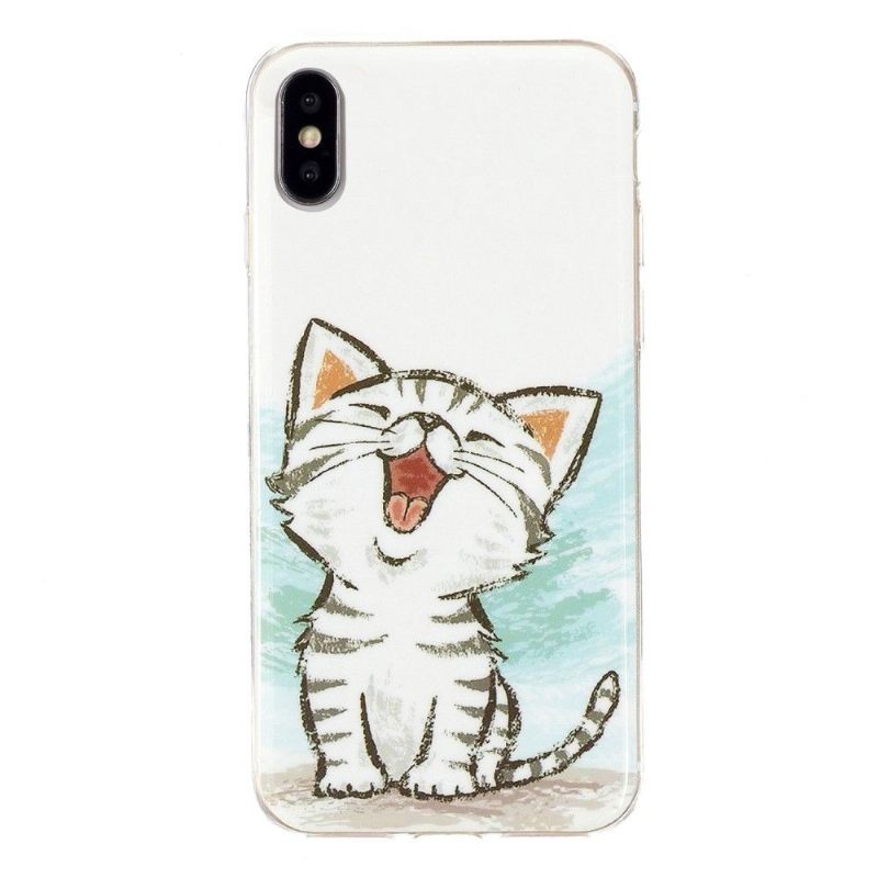 θηκη κινητου iPhone X / XS Περιεχόμενο Συνομιλίας Fluorescent