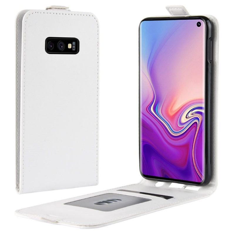 Θήκη Flip Samsung Galaxy S10e δερματινη θηκη Faux Leather Vertical