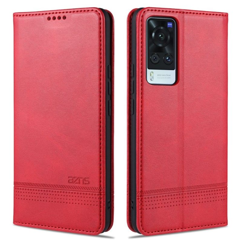Θήκη Flip Vivo X60 πορτοφολι Azns Faux Leather