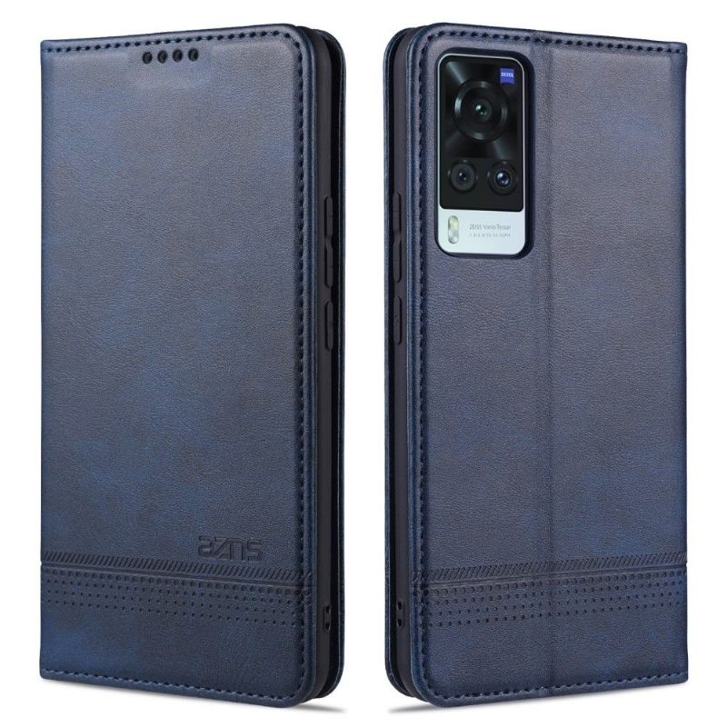 Θήκη Flip Vivo X60 πορτοφολι Azns Faux Leather