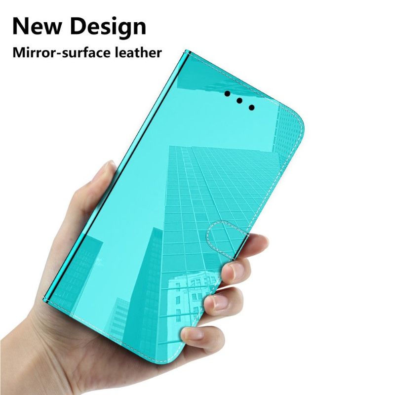 Κάλυμμα Motorola Moto G31 / Moto G41 Εφέ Καθρέφτη Από Συνθετικό Δέρμα