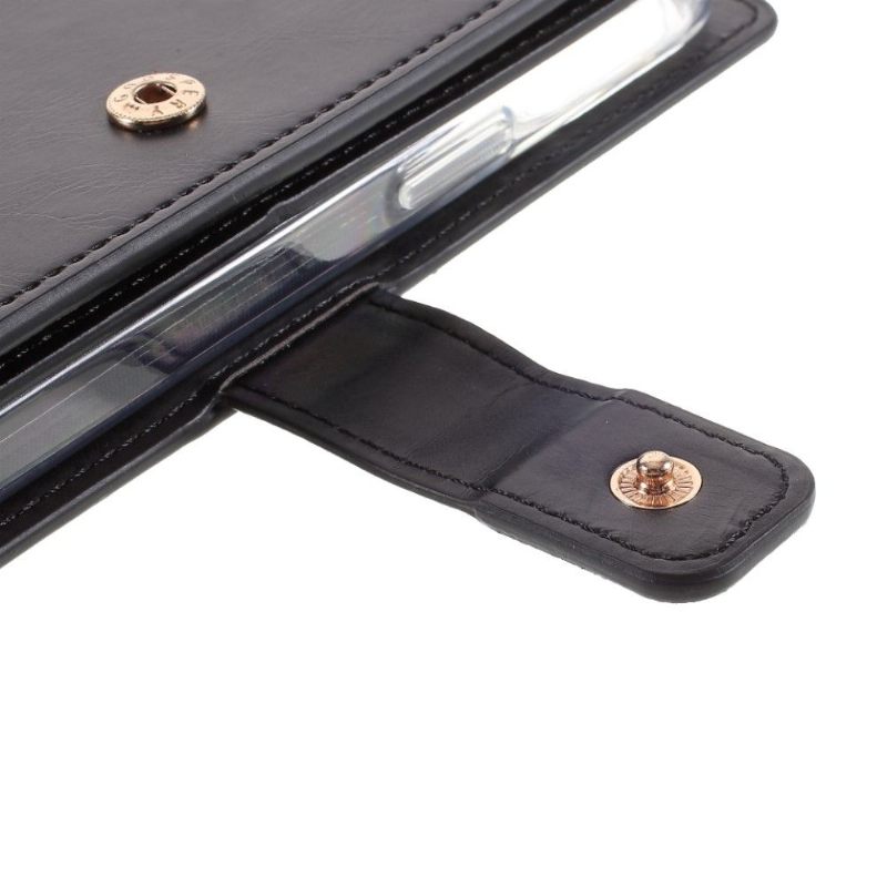 Κάλυμμα iPhone 12 Pro Max Mansoor Imitation Leather