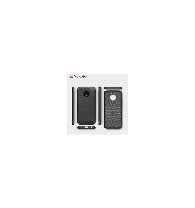 θηκη κινητου Motorola Moto G6 Brushed Carbon