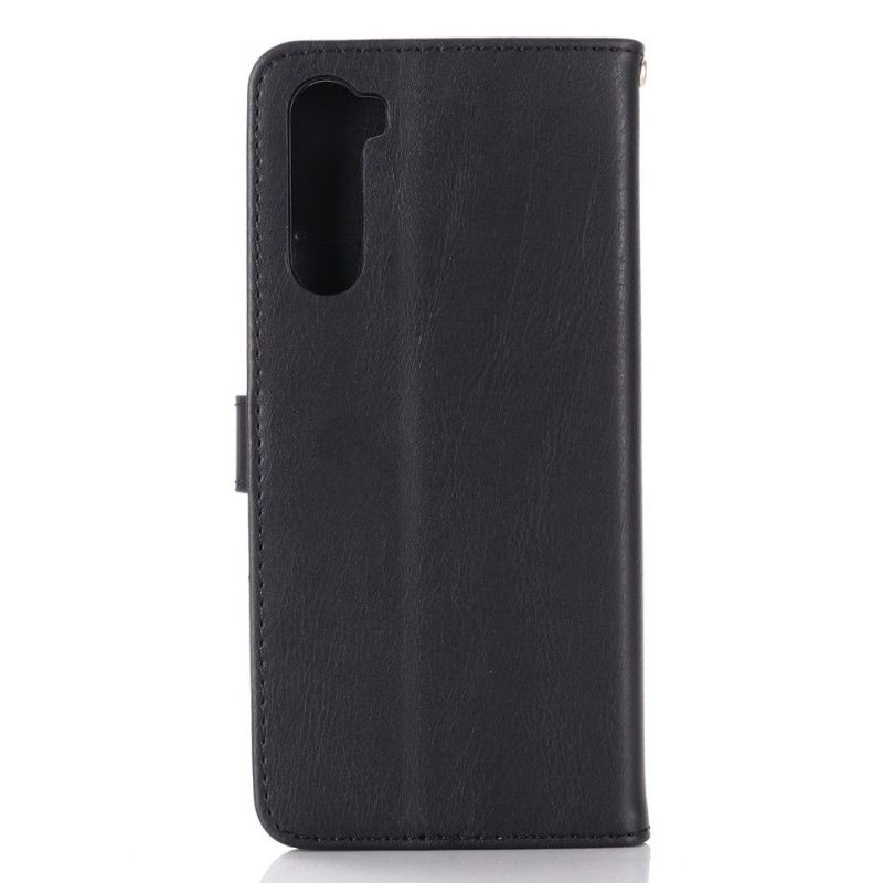 Κάλυμμα OnePlus Nord Faux Leather Retro