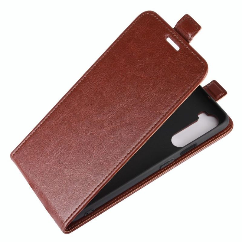 Θήκη Flip OnePlus Nord δερματινη θηκη Faux Leather Vertical