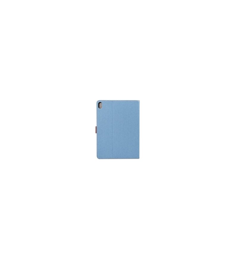 iPad Pro 12.9 2018 Fabric Effect Oxford Cover - Ανοιχτό Μπλε