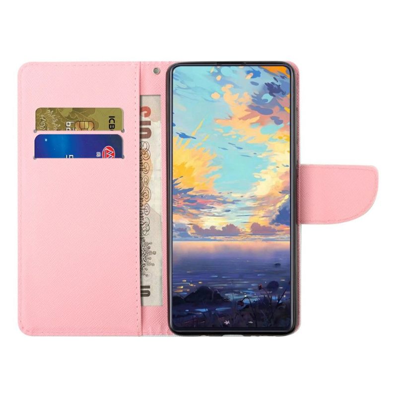 δερματινη θηκη Xiaomi Redmi Note 10 Pro Παιώνια