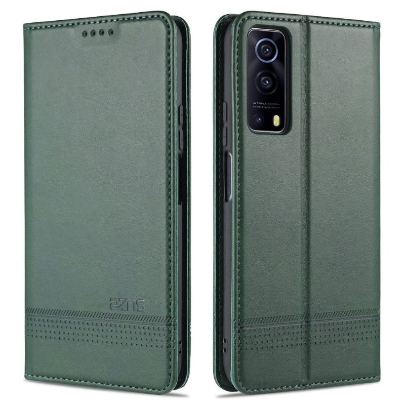 θηκη πορτοφολι Vivo Y72 5G Azns Faux Leather
