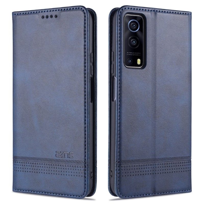 θηκη πορτοφολι Vivo Y72 5G Azns Faux Leather