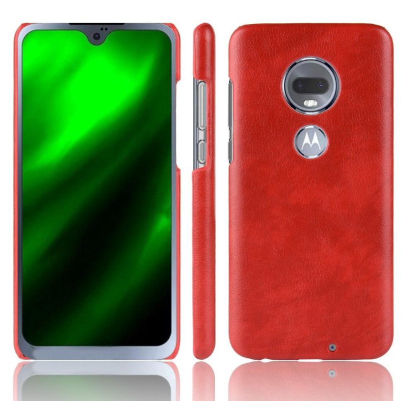 Θήκη Motorola Moto G7 Δερμάτινο Εφέ
