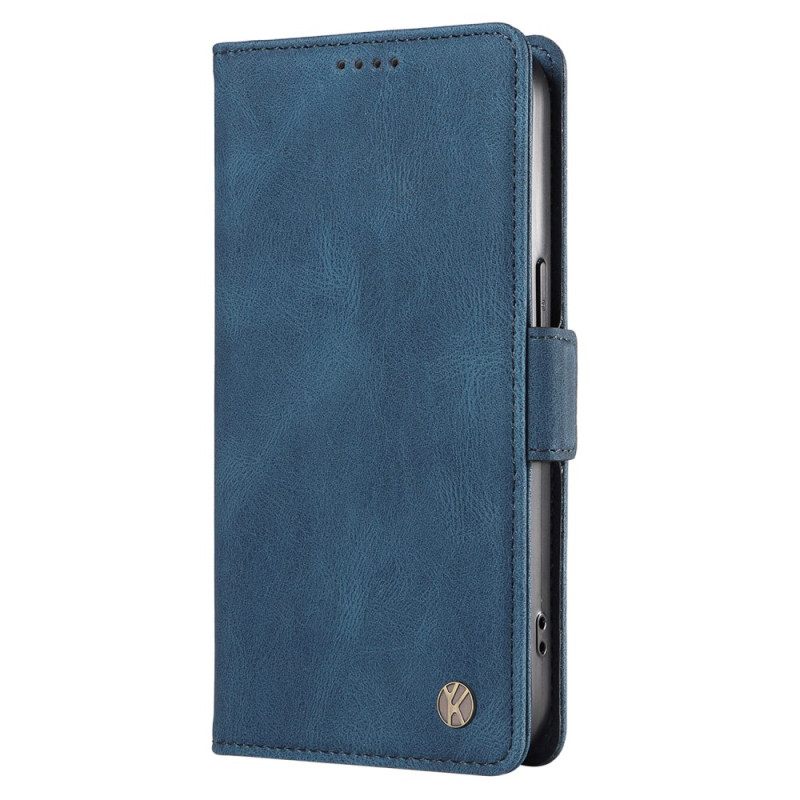 Θηκη Κινητου Honor 200 Lite Διπλό Κούμπωμα Suede Effect Yikatu