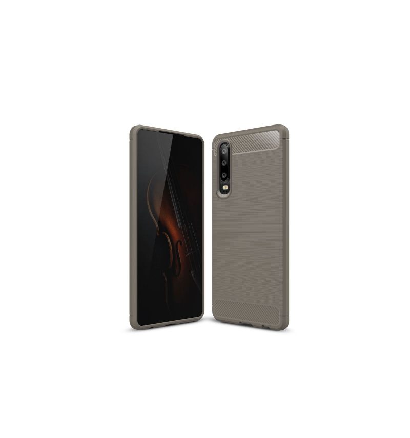 Θήκη Huawei P30 Brushed Carbon Gel