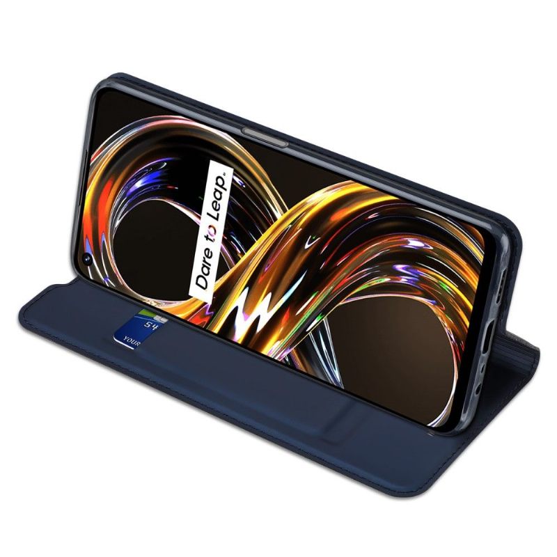 Θήκη Flip Realme 8i Business Satin Effect