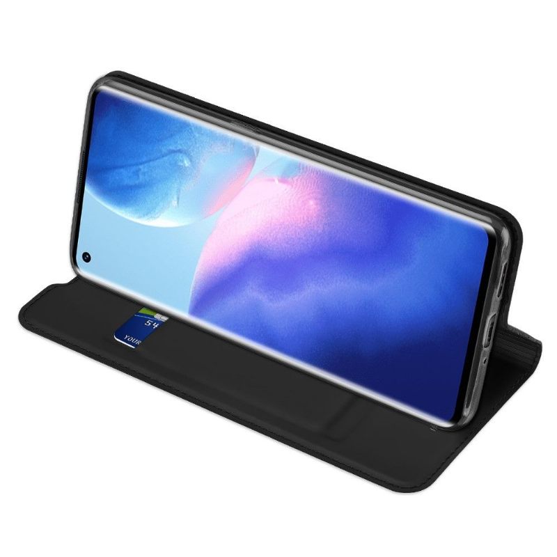 δερματινη θηκη Oppo Find X3 Neo Business Satin Effect
