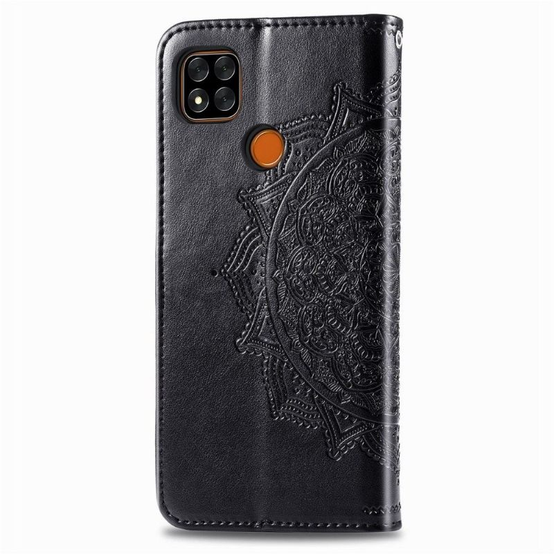 Κάλυμμα Xiaomi Redmi 9C Mandala Relief Faux Leather