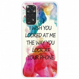 Θήκη Xiaomi Redmi Note 11 / 11S Μακάρι Να Με Κοίταζες