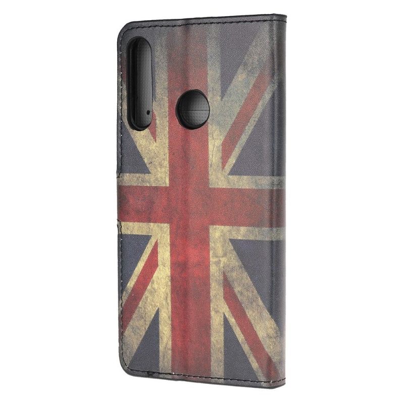 Κάλυμμα Huawei P40 Lite E Vintage Βρετανική Σημαία