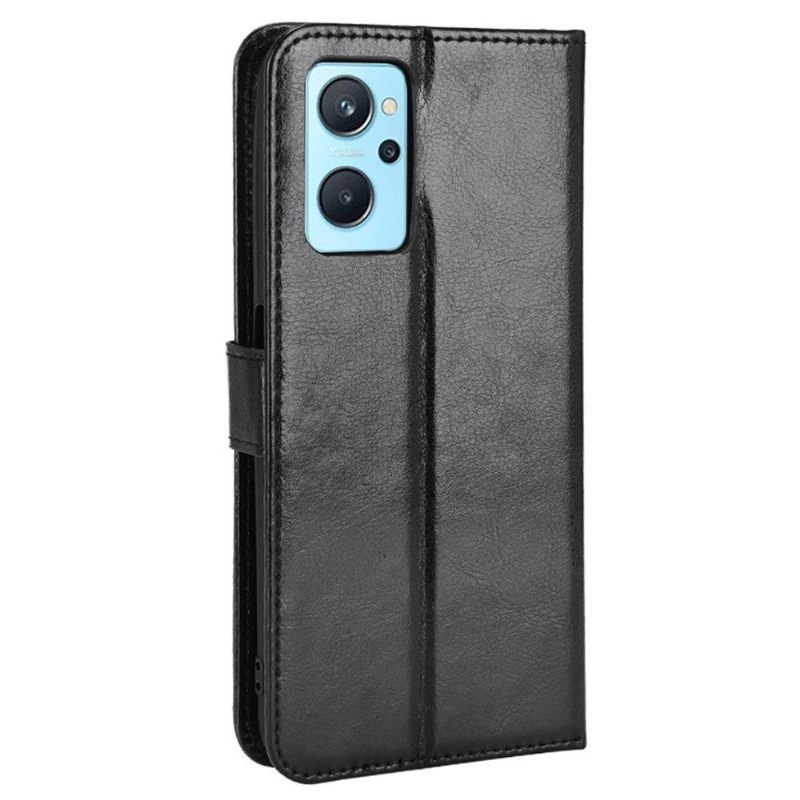 Κάλυμμα Realme 9i Θήκη Απομίμησης Δερμάτινης Κάρτας