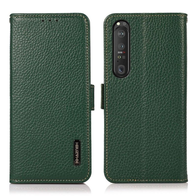 δερματινη θηκη Sony Xperia 1 III Khazneh Δέρμα