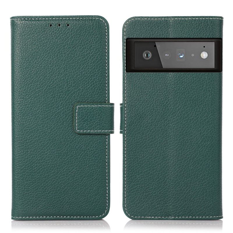 Κάλυμμα Google Pixel 6 Grained Faux Leather