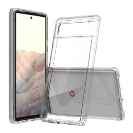 Θήκη Google Pixel 6 προστασίας Διαφανές