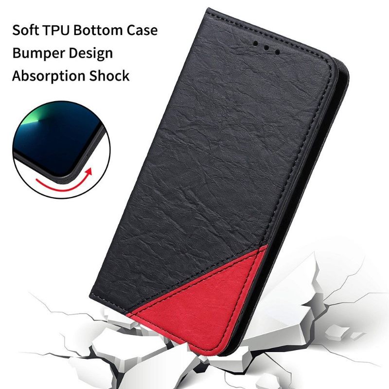 δερματινη θηκη Oppo Reno 6 5G Θήκη Flip Faux Leather Retro