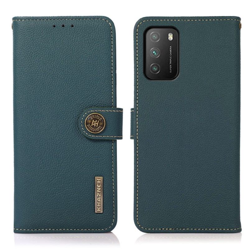 Θήκη Flip Poco M3 Khazneh Classic Leather