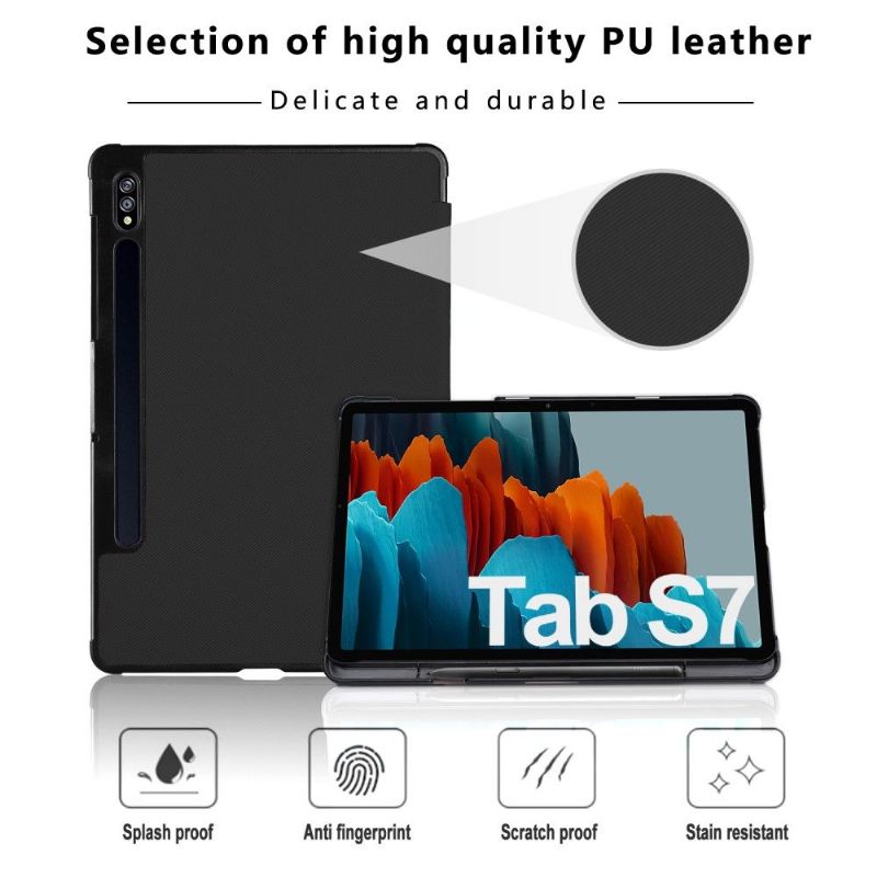 Θήκη Samsung Galaxy Tab S7 Θήκη Flip Έξυπνο