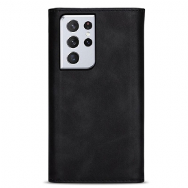 Κάλυμμα Samsung Galaxy S21 Ultra 5G πορτοφολι Leather Effect N.bekus