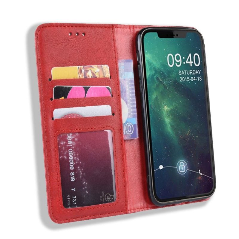 Κάλυμμα iPhone 12 Mini Cirénius Style Leather