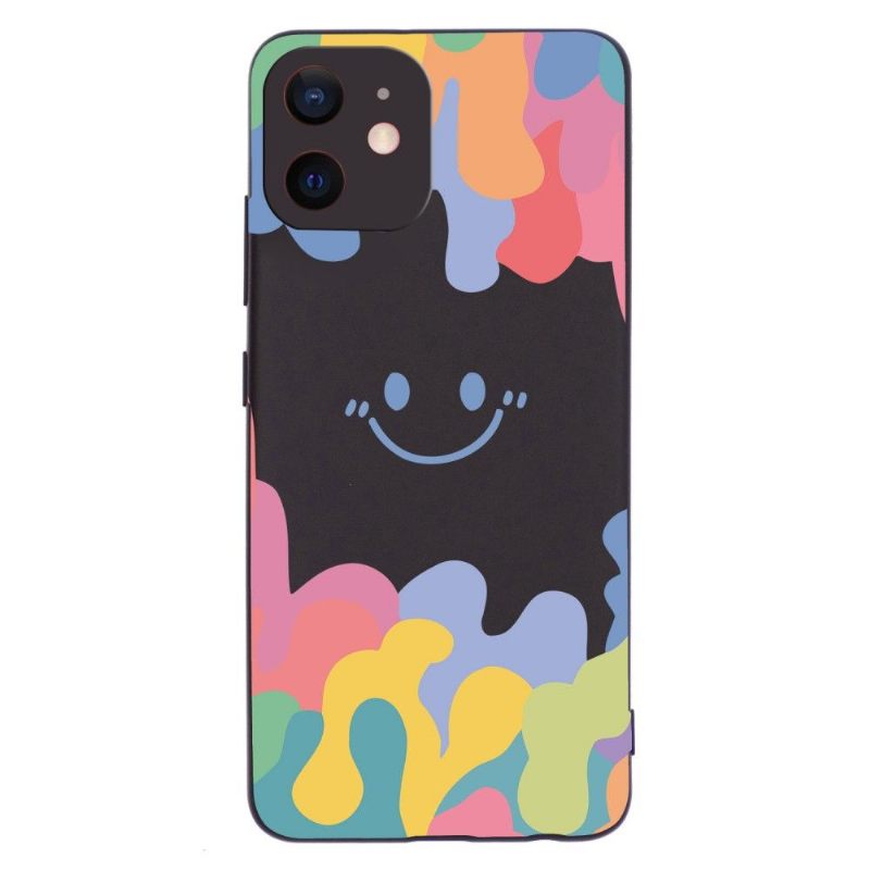 Θήκη iPhone 12 Mini Silicone Smiling Splash
