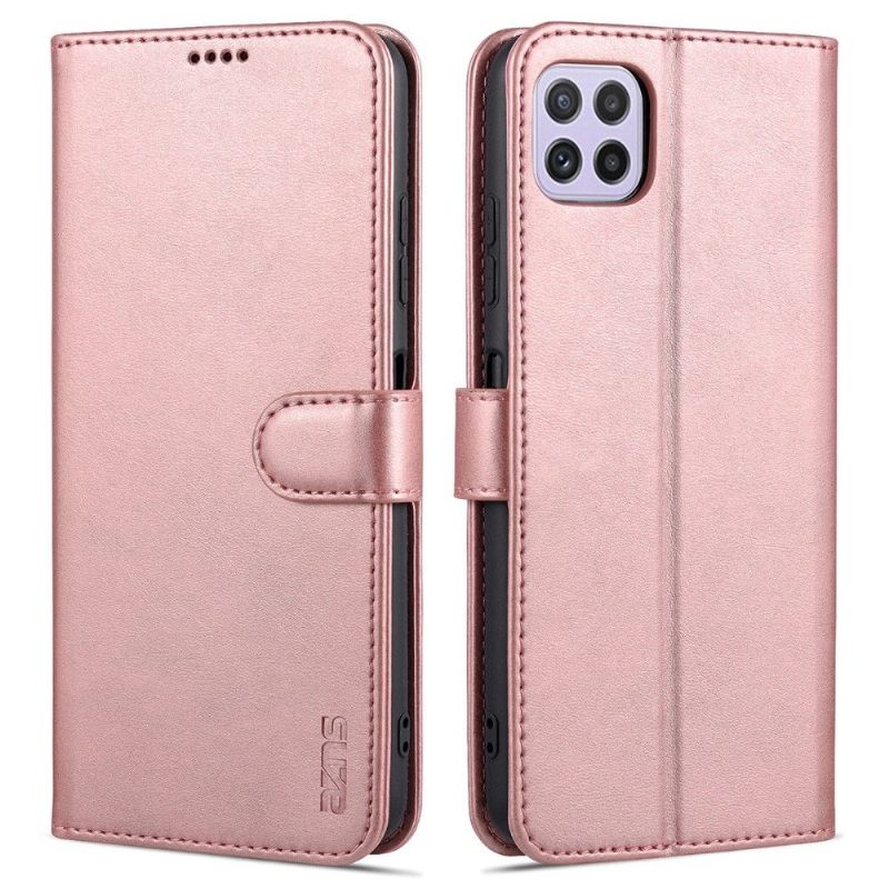 δερματινη θηκη Samsung Galaxy A22 5G Θήκη Flip Κάτοχος Κάρτας Azns