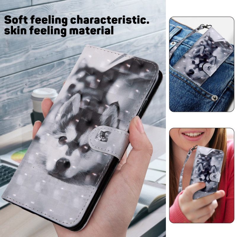 Δερματινη Θηκη Google Pixel 9 Pro Xl Χάσκι Με Λουρί